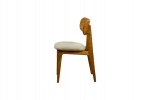 Chair with soft or wood base POLO